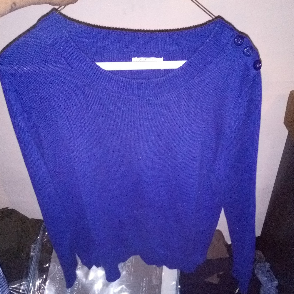 Blue women's blouse